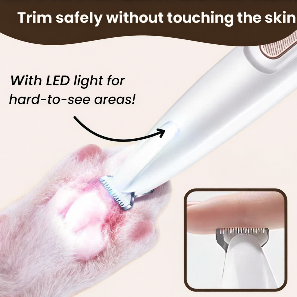 PawGlow™ Professional Precision Trimmer for Pets