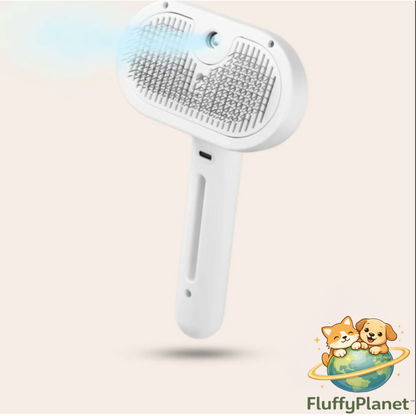 PetGlow- Pet Steam Grooming Brush