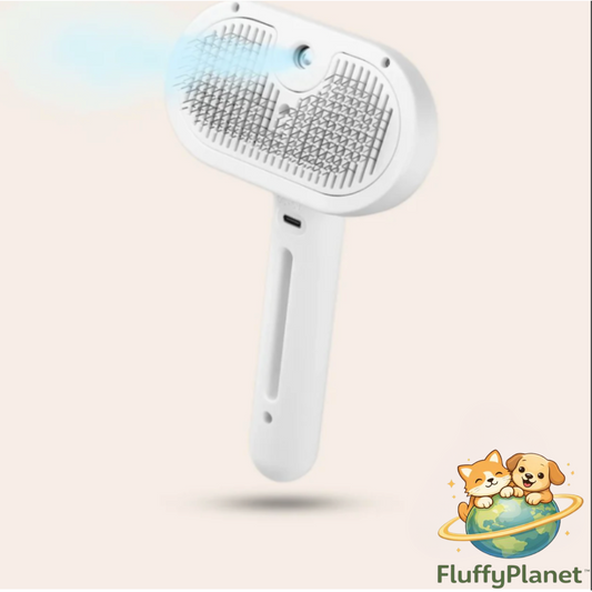 PetGlow- Pet Steam Grooming Brush